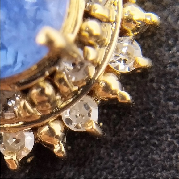 Jewelry Pendant Head Sapphire Yellow Gold 1842909 - Picture 10 of 13